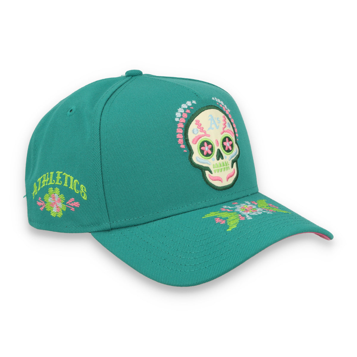 New Era Athletics 2026 Day of the Dead 9FORTY A-Frame Snapback