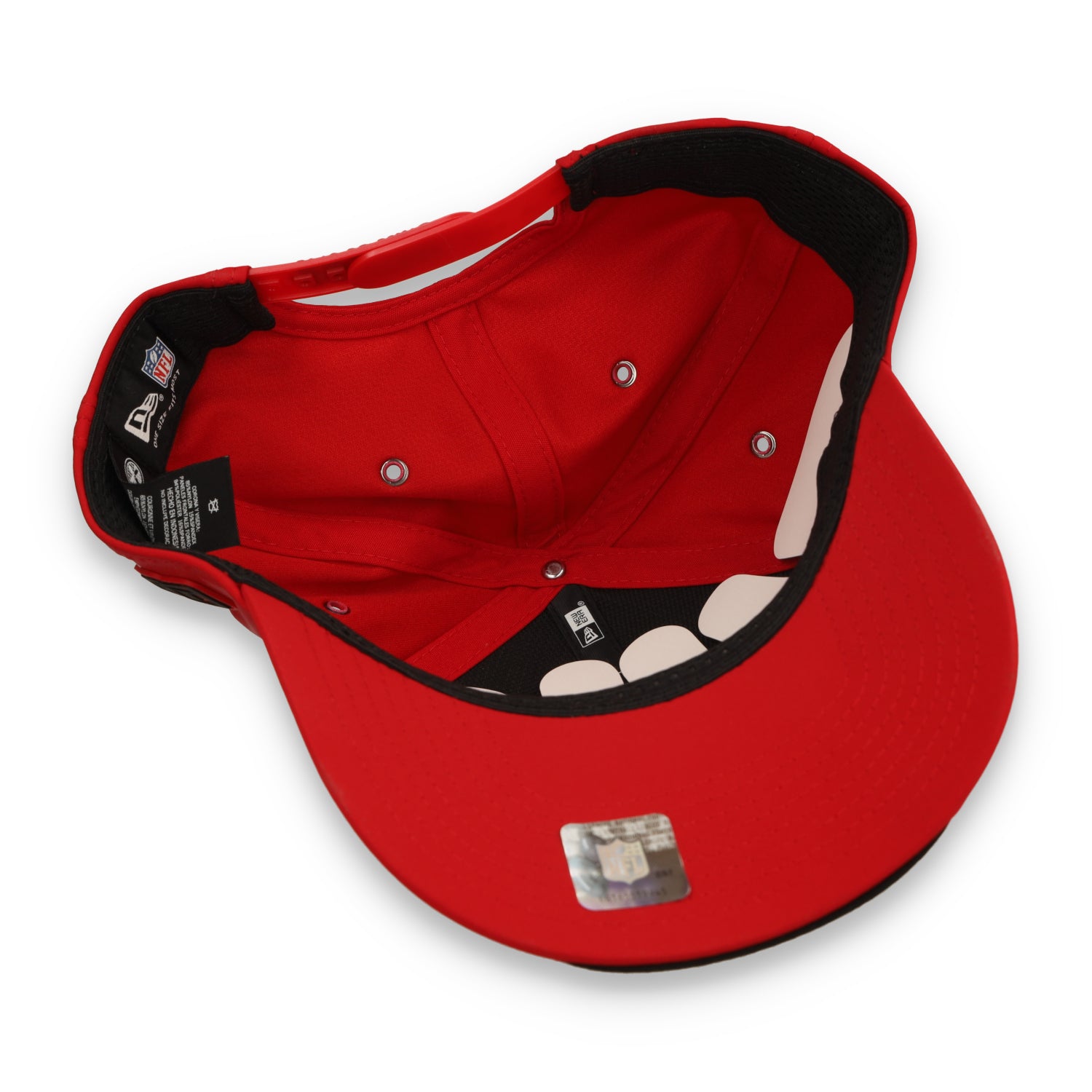 New Era San Francisco 49ers On-Field Performance 9SEVENTY Stretch -Snap Adjustable Hat-Red
