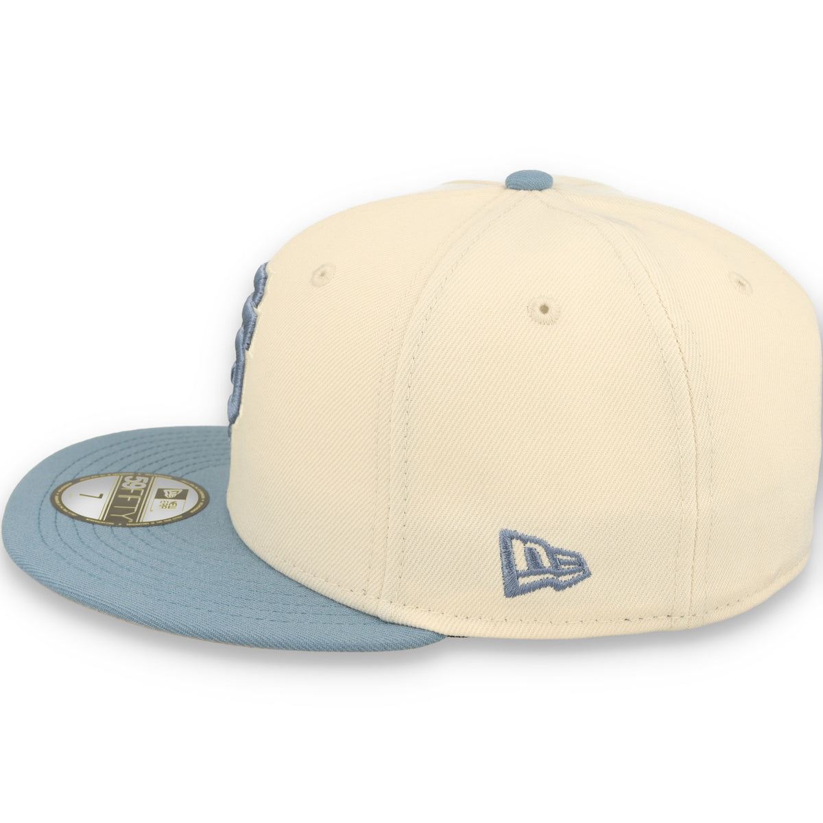 New Era San Francisco Giants 2-Tone Color Pack 59FIFTY Fitted Hat - Cream/Baby Blue