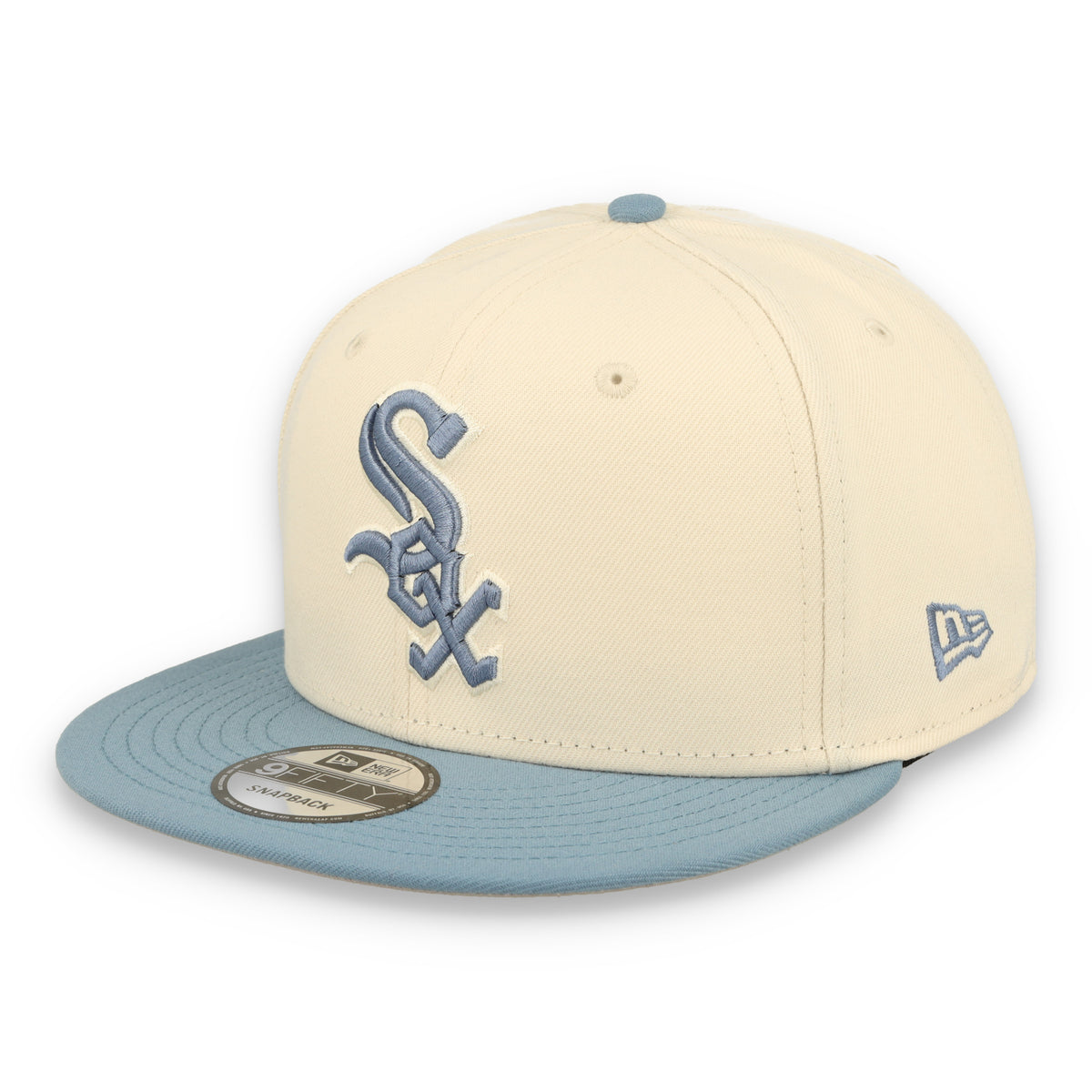 New Era Chicago White Sox 2-Tone Color Pack 9FIFTY Snapback Hat - Cream/Baby Blue