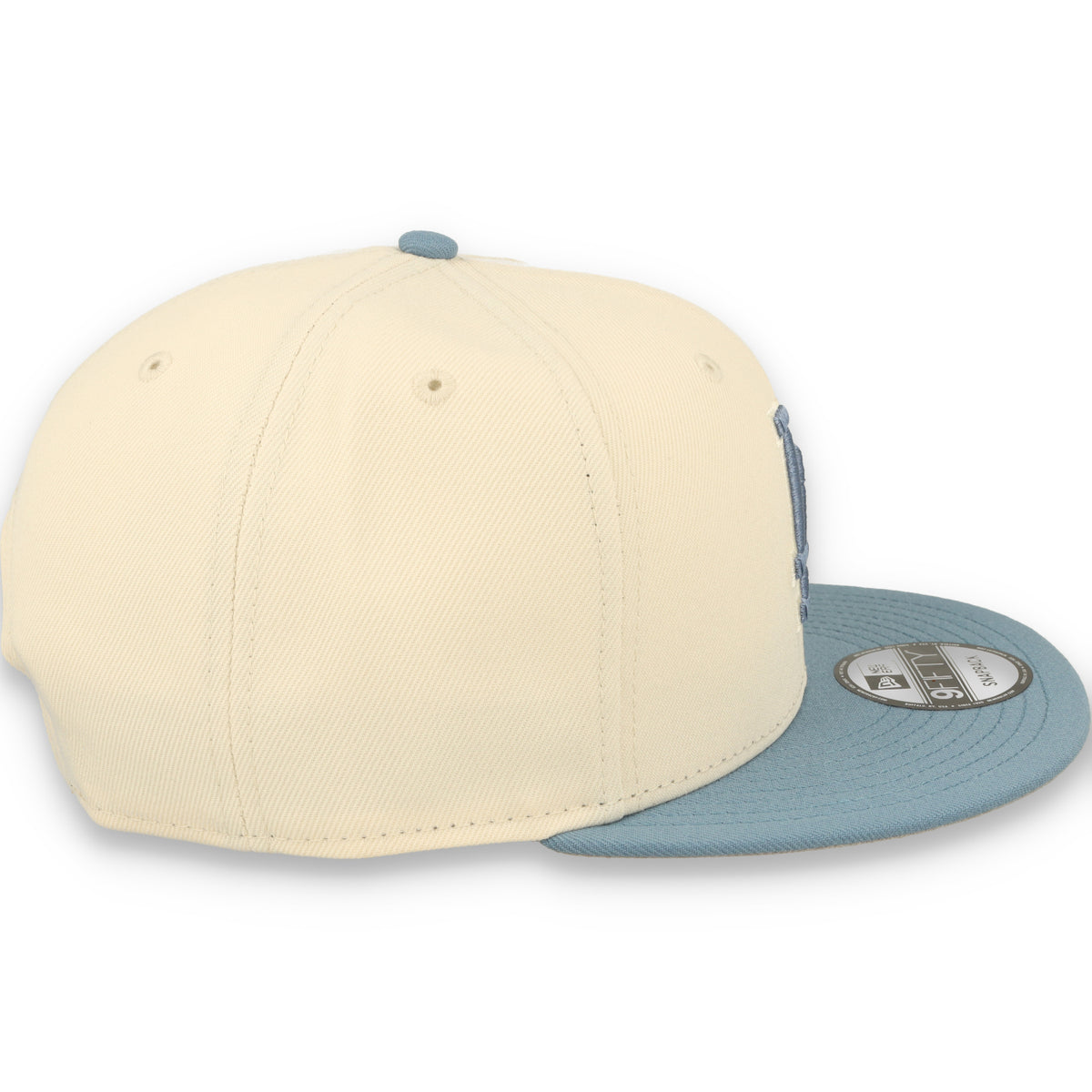 New Era Los Angeles Dodgers 2-Tone Color Pack 9FIFTY Snapback Hat - Cream/Baby Blue