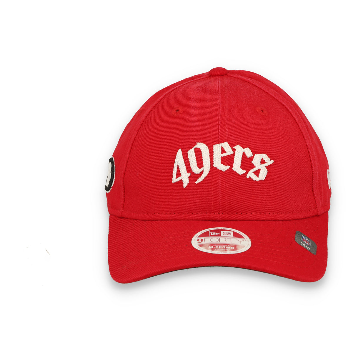 New Era Women's San Francisco 49ers Gothic Font 9FORTY M-Crown Adjustable Hat