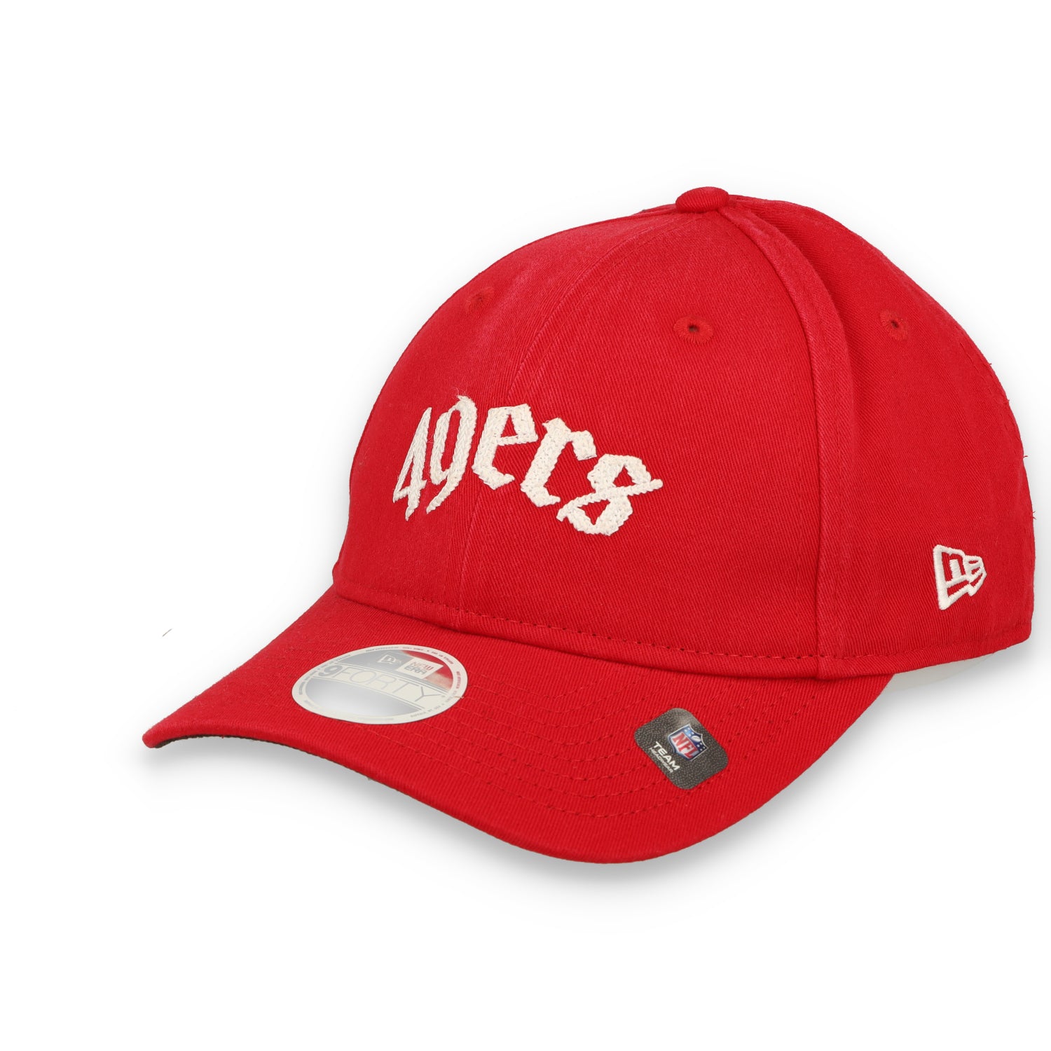 New Era Women's San Francisco 49ers Gothic Font 9FORTY M-Crown Adjustable Hat