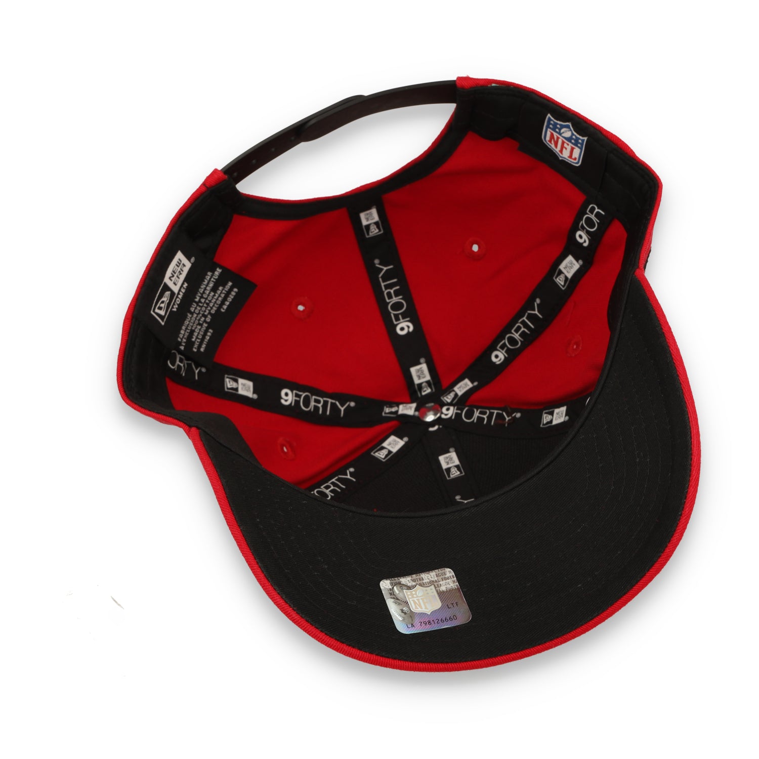 New Era Women's San Francisco 49ers Gothic Font 9FORTY M-Crown Adjustable Hat