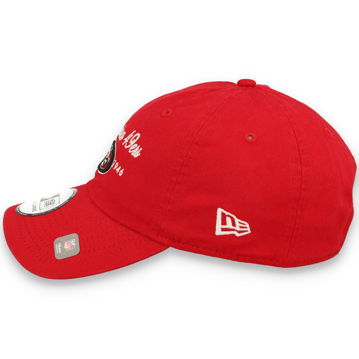 New Era Women's San Francisco 49ers Script Casual Classic Adjustable Hat