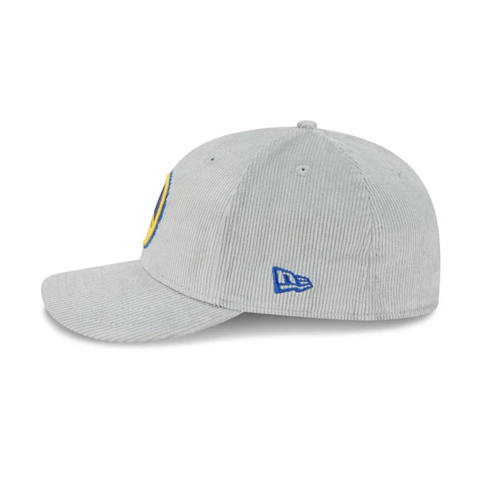 New Era Golden State Warriors  Light Gray Corduroy 59FIFTY Fitted Hat