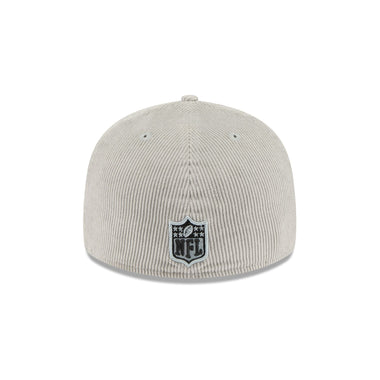 New Era Las Vegas Raiders Light Gray Corduroy 59FIFTY Fitted Hat