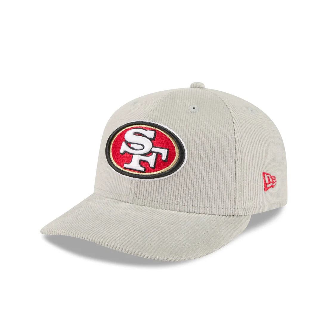 New Era San Francisco 49ers Light Gray Corduroy 59FIFTY Fitted Hat