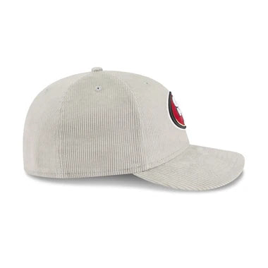 New Era San Francisco 49ers Light Gray Corduroy 59FIFTY Fitted Hat