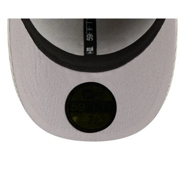 New Era San Francisco 49ers Light Gray Corduroy 59FIFTY Fitted Hat