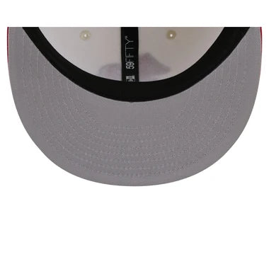 New Era San Francisco 49ers Deceptor Chrome White 59FIFTY Fitted Hat