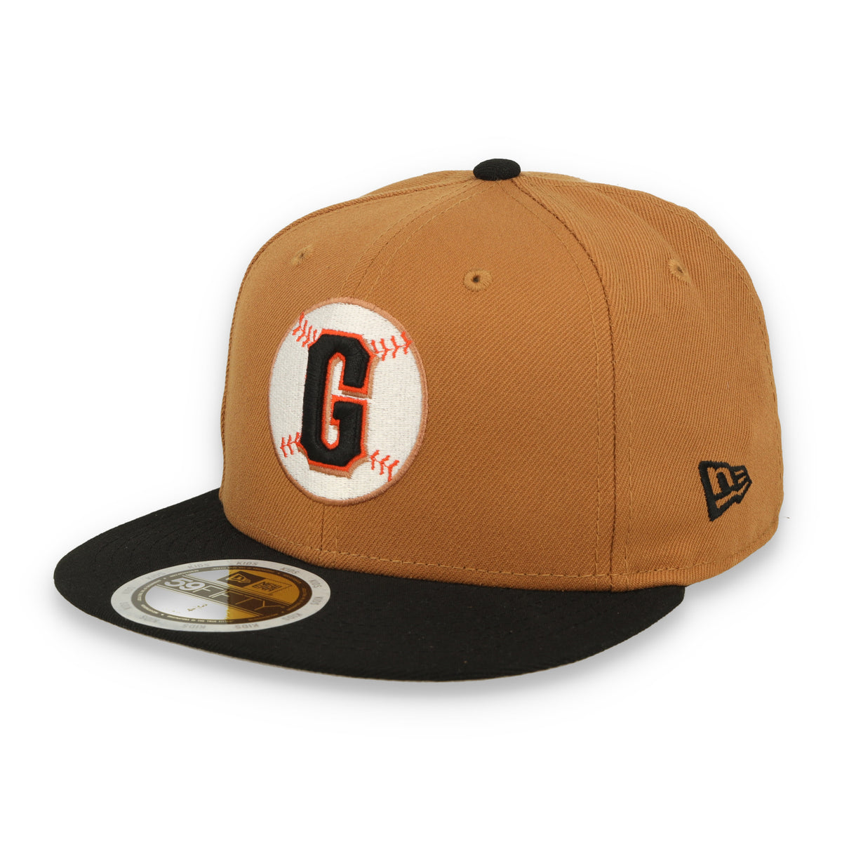 New Era Kids San Francisco Giants 59Fifty Fitted - Camel/Black