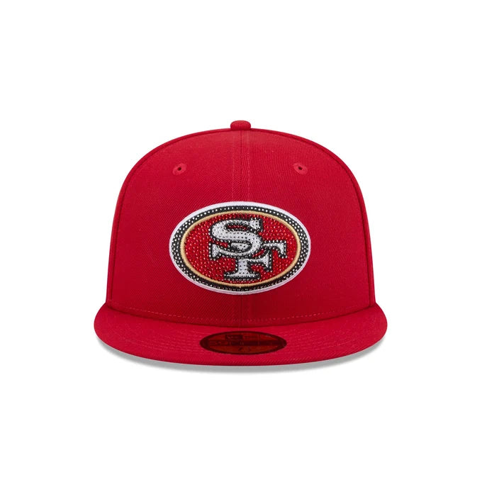 New Era San Francisco Rhinestone Badge 59FIFTY Fitted Hat