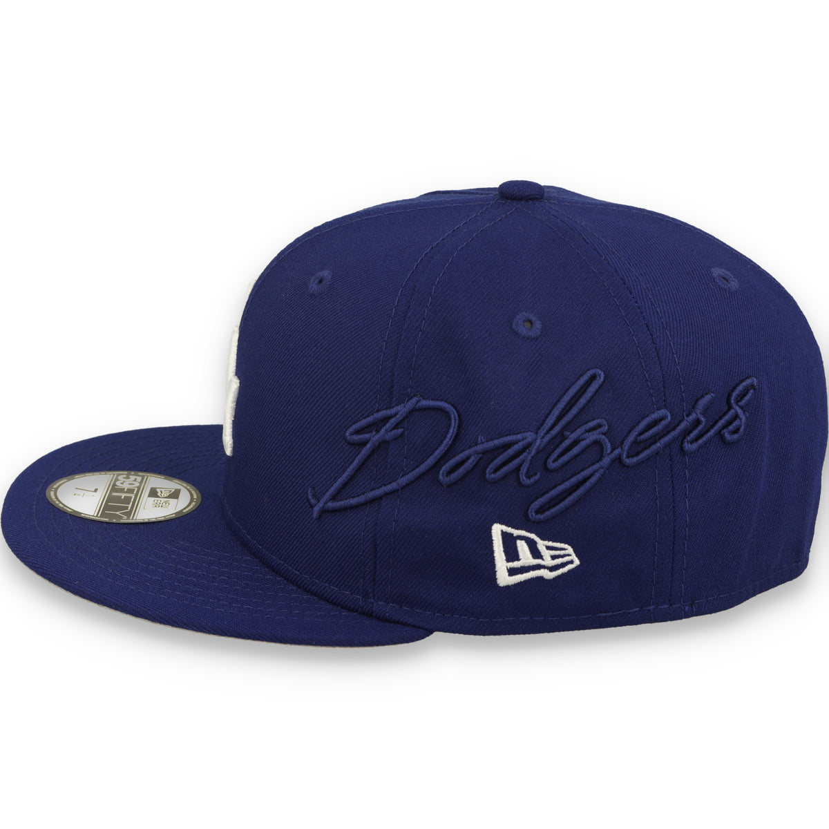 New Era Los Angeles Dodgers Side Script 59FIFTY Fitted Hat - OTC