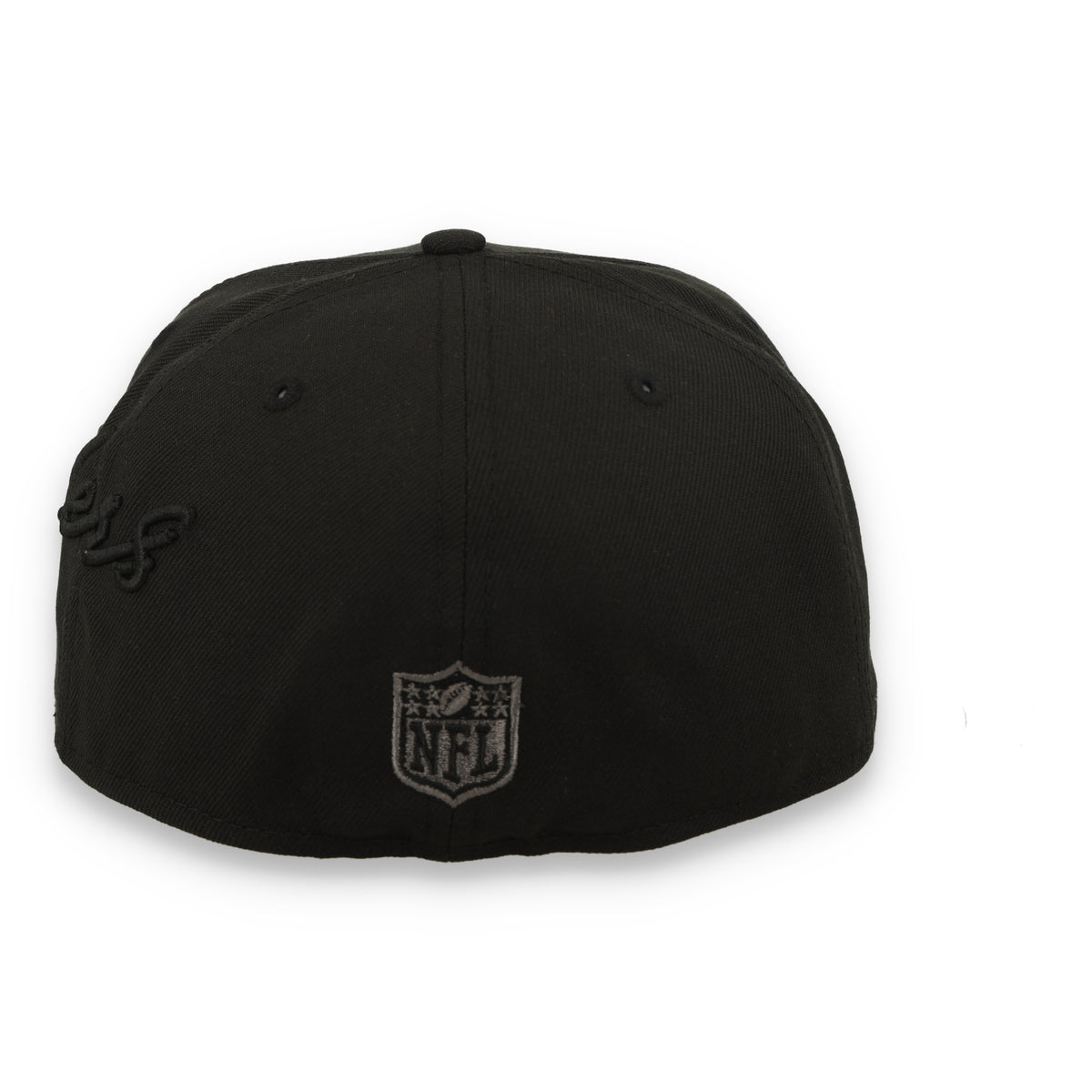 New Era Las Vegas Raiders Side Script 59FIFTY Fitted Hat-Black