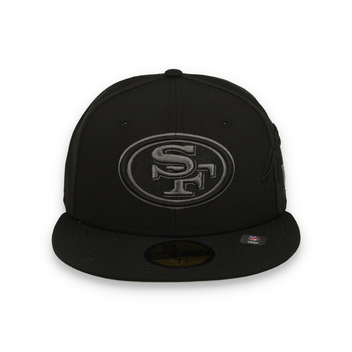 New Era San Francisco Side Script 59FIFTY Fitted Hat-Black