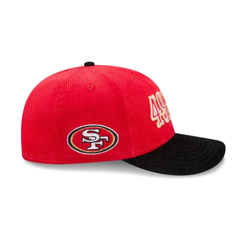New Era San Francisco 49ers Two Tone Corduroy 9FIFTY Snapback