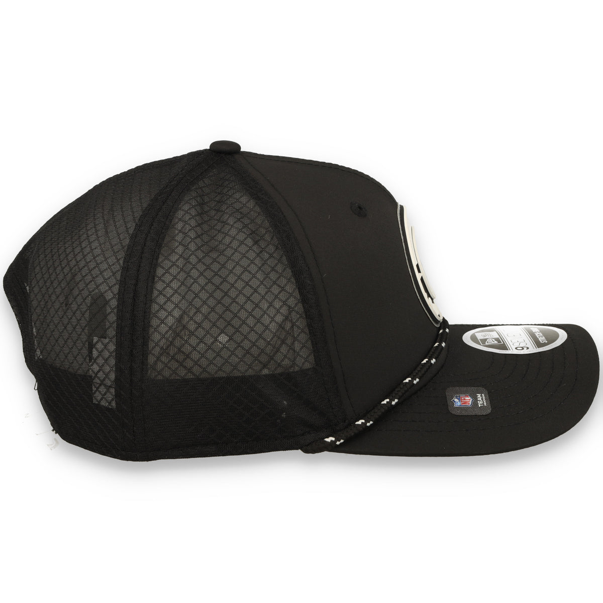 New Era Las Vegas Raiders Game 9SEVENTY Trucker Stretch-Snap Adjustable Hat-