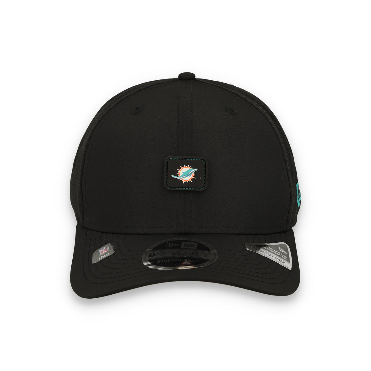 New Era Miami Dolphins Micro Badge 9SEVENTY Adjustable Hat-Black