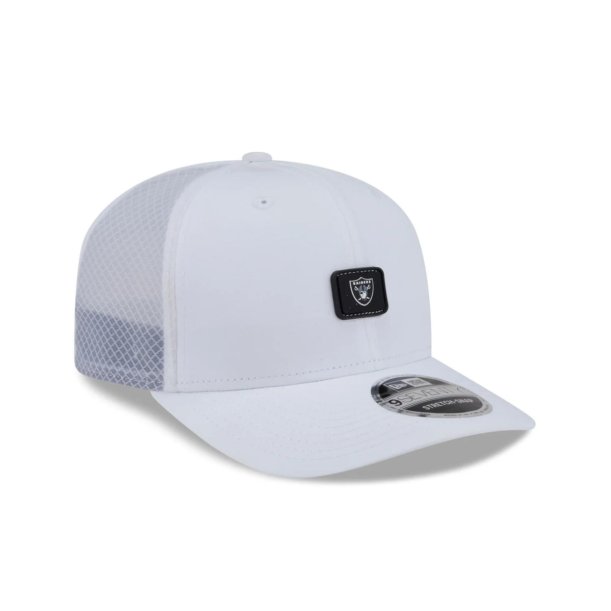 New Era Las Vegas Raiders  Micro Badge 9SEVENTY Adjustable Hat-White