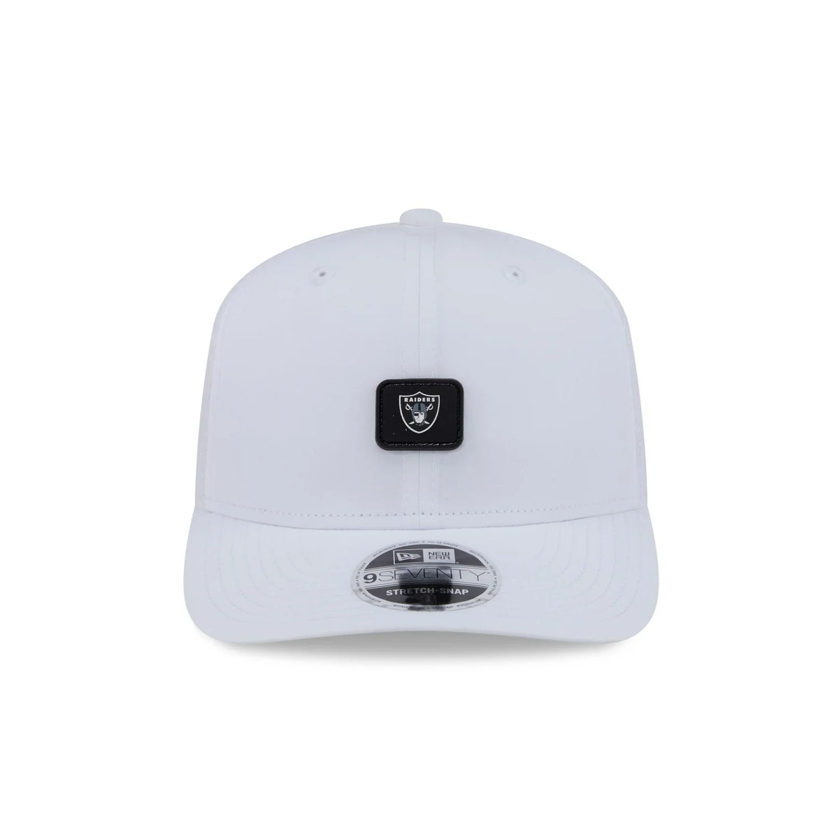 New Era Las Vegas Raiders  Micro Badge 9SEVENTY Adjustable Hat-White