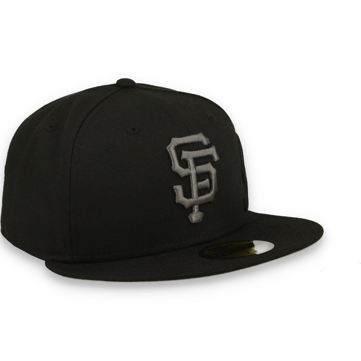 New Era San Francisco Giants Side Script 59FIFTY Fitted Hat - Black