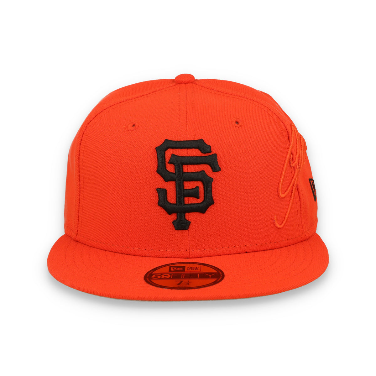 New Era San Francisco Giants Side Script 59FIFTY Fitted Hat - OTC