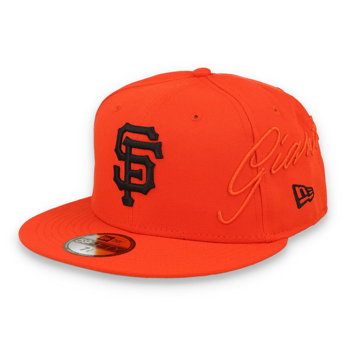 New Era San Francisco Giants Side Script 59FIFTY Fitted Hat - OTC