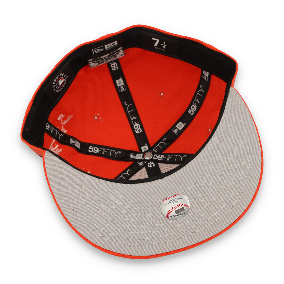 New Era San Francisco Giants Side Script 59FIFTY Fitted Hat - OTC