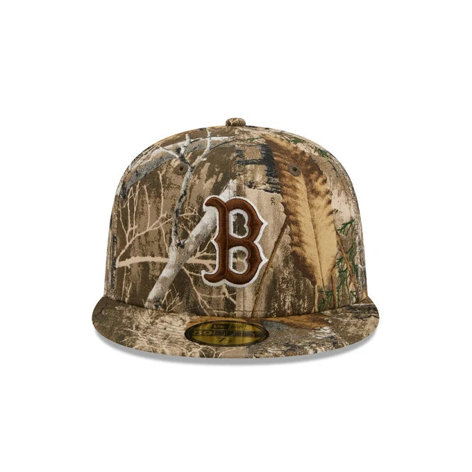 New Era Boston Red Sox RealTree 59Fifty Fitted Hat