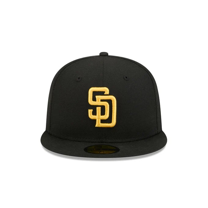New Era San Diego Padres Black Basic 59FIFTY Fitted