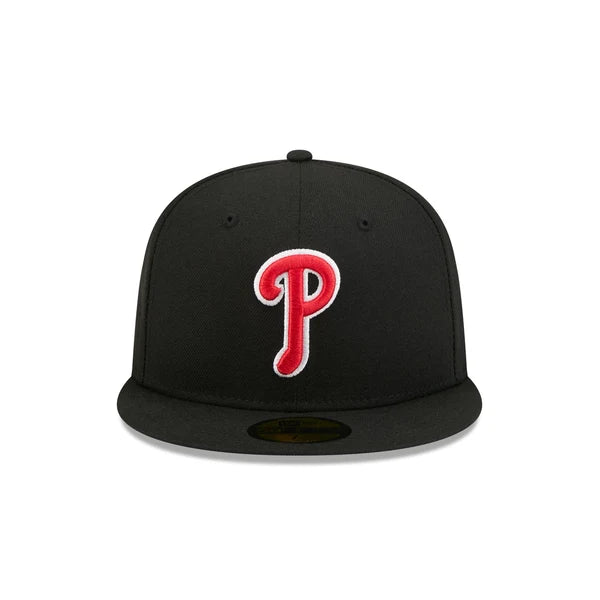 New Era Philadelphia Phillies Black Basic 59FIFTY Fitted