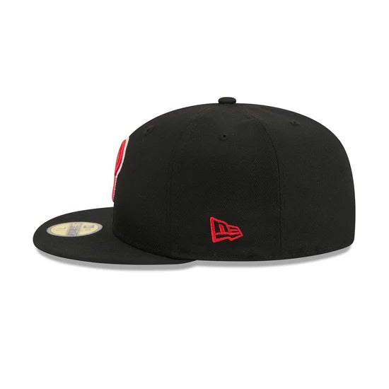 New Era Philadelphia Phillies Black Basic 59FIFTY Fitted