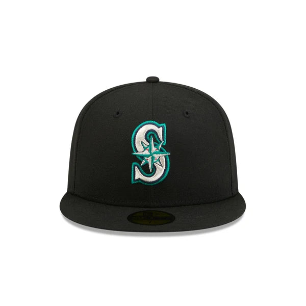New Era Seattle Mariners Black Basic 59FIFTY Fitted
