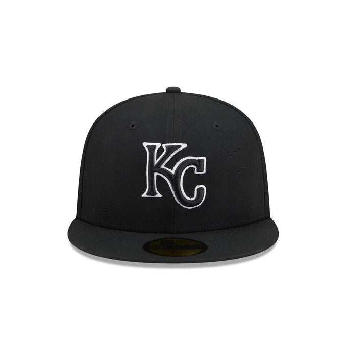 New Era Kansas City Wool 59Fifty Fitted - Black/White