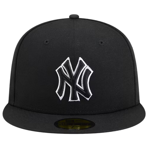 NEW ERA NEW YORK YANKEES OLIVE 59FIFTY FITTED - BLK/WHITE