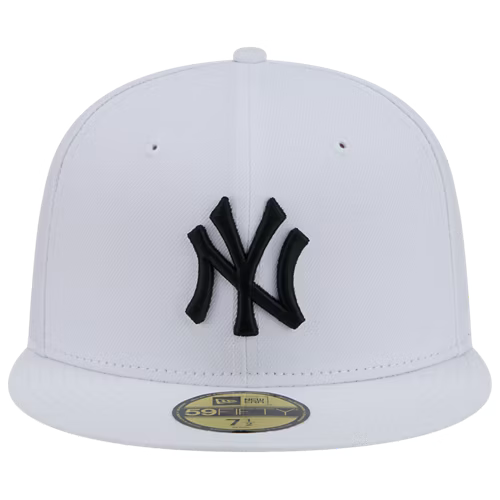 New Era New York Yankees 59FIFTY Fitted Hat - White/Black