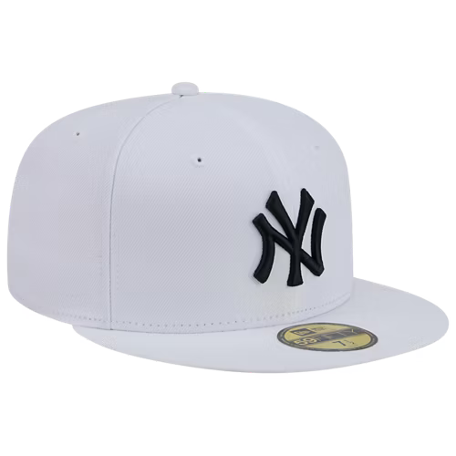 New Era New York Yankees 59FIFTY Fitted Hat - White/Black