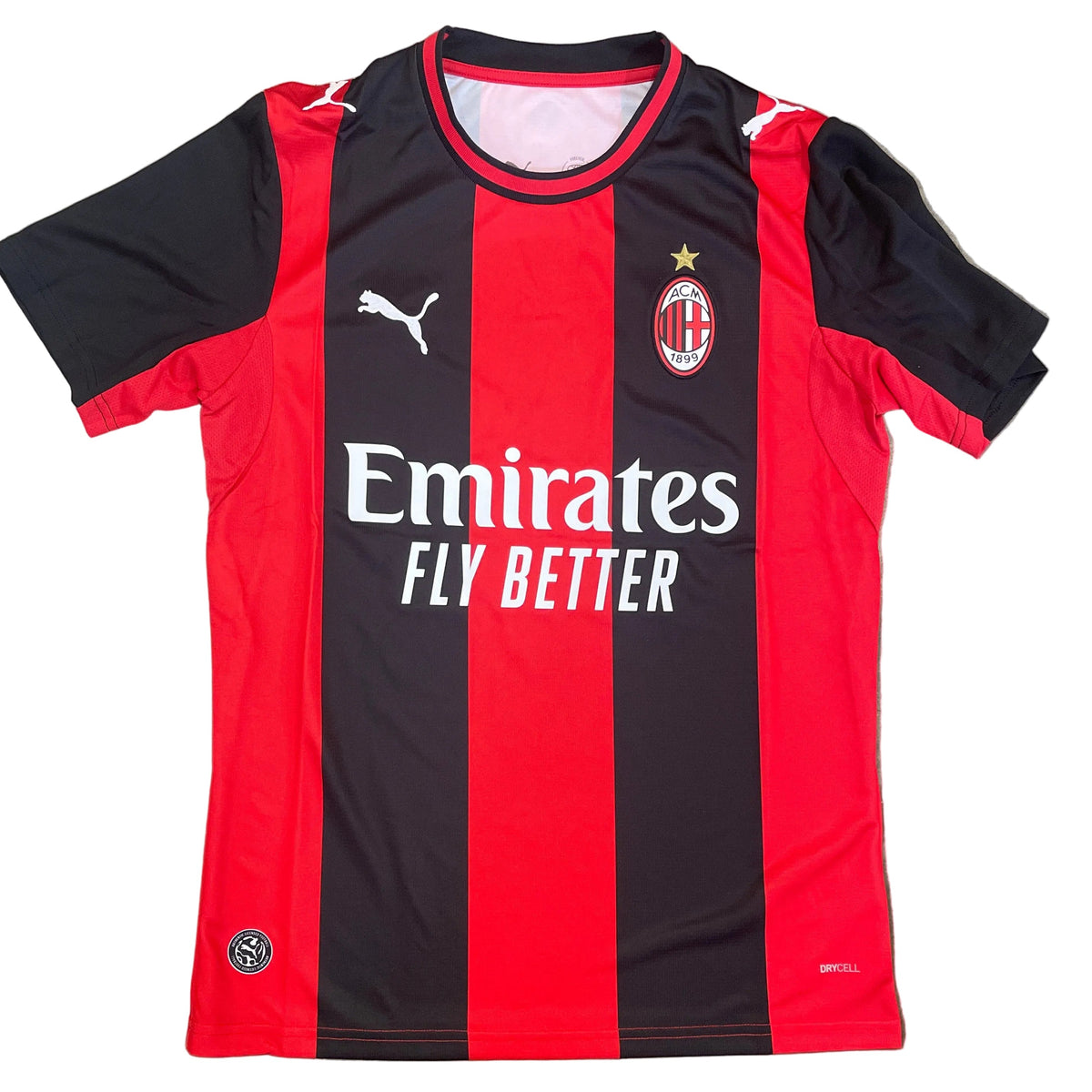 【希少】AC MILAN  ユニフォーム イタリア製 US Lサイズ Puma Men's AC Milan Home Stadium Jersey 26/27