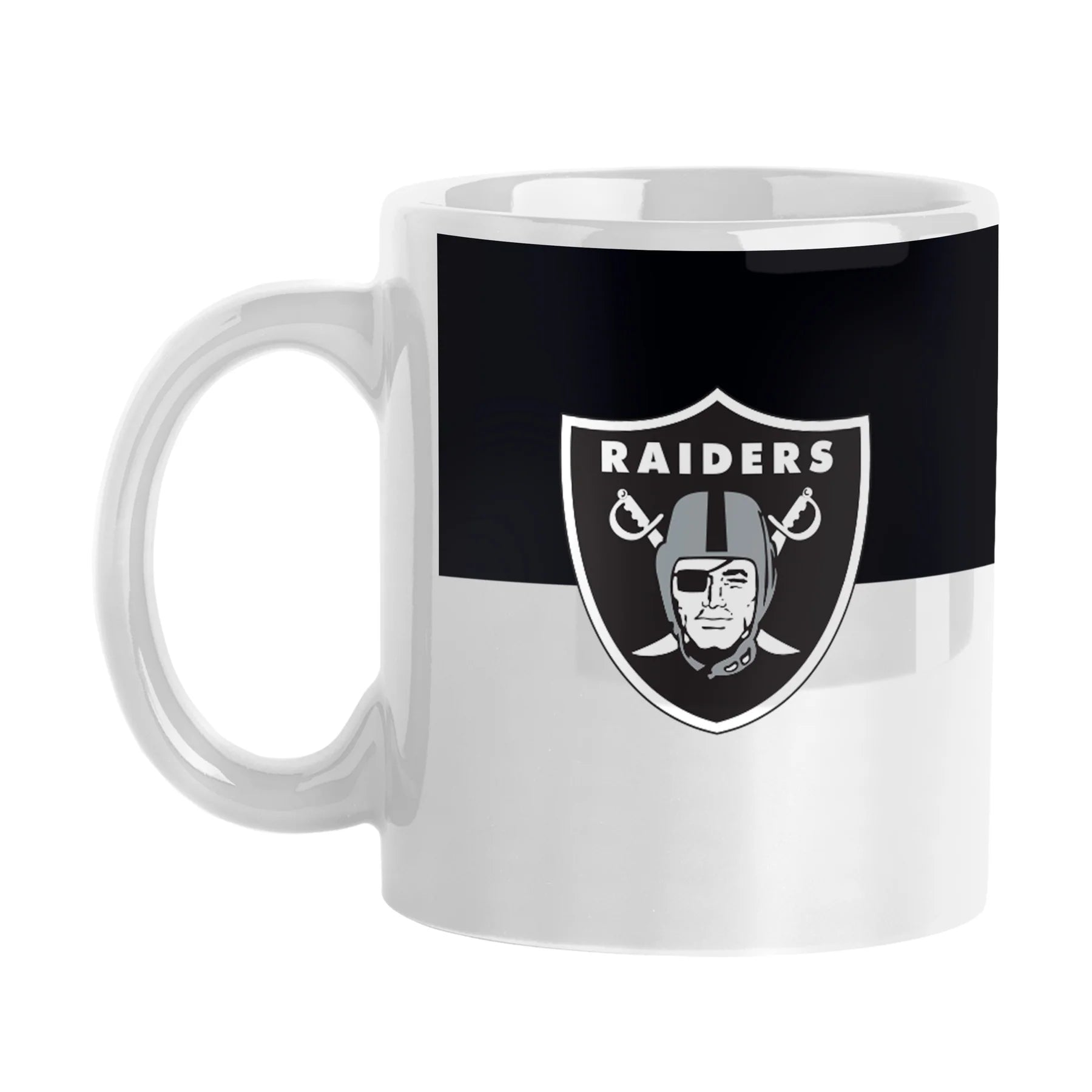 Logo Brands Las Vegas Raiders 11oz Colorblock Sublimated Mug