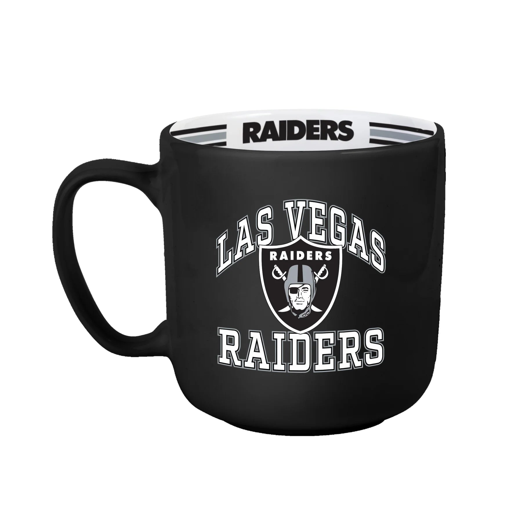 Logo Brands Las Vegas Raiders 15oz Stripe Mug