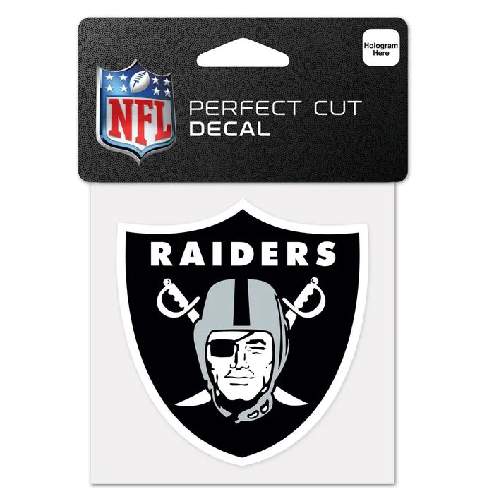 Las Vegas Raiders Perfect Cut Color Decal 4" x 4"