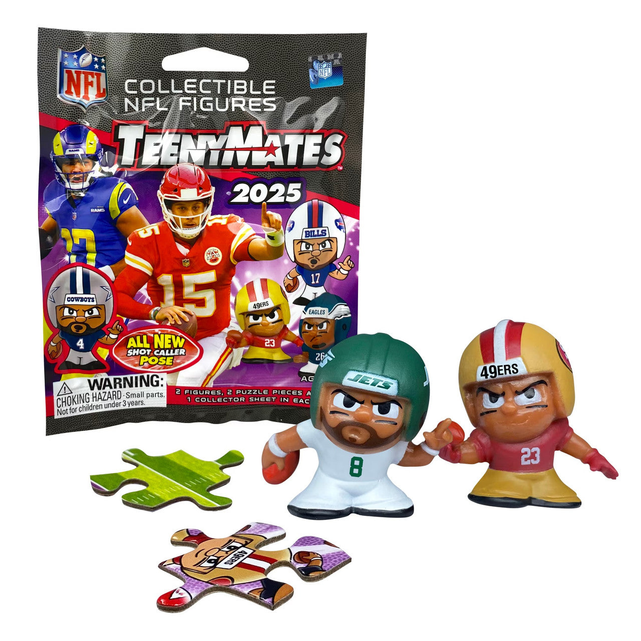 NFL TeenyMates 2024-2025 Series 13 Figurines Blind Pack