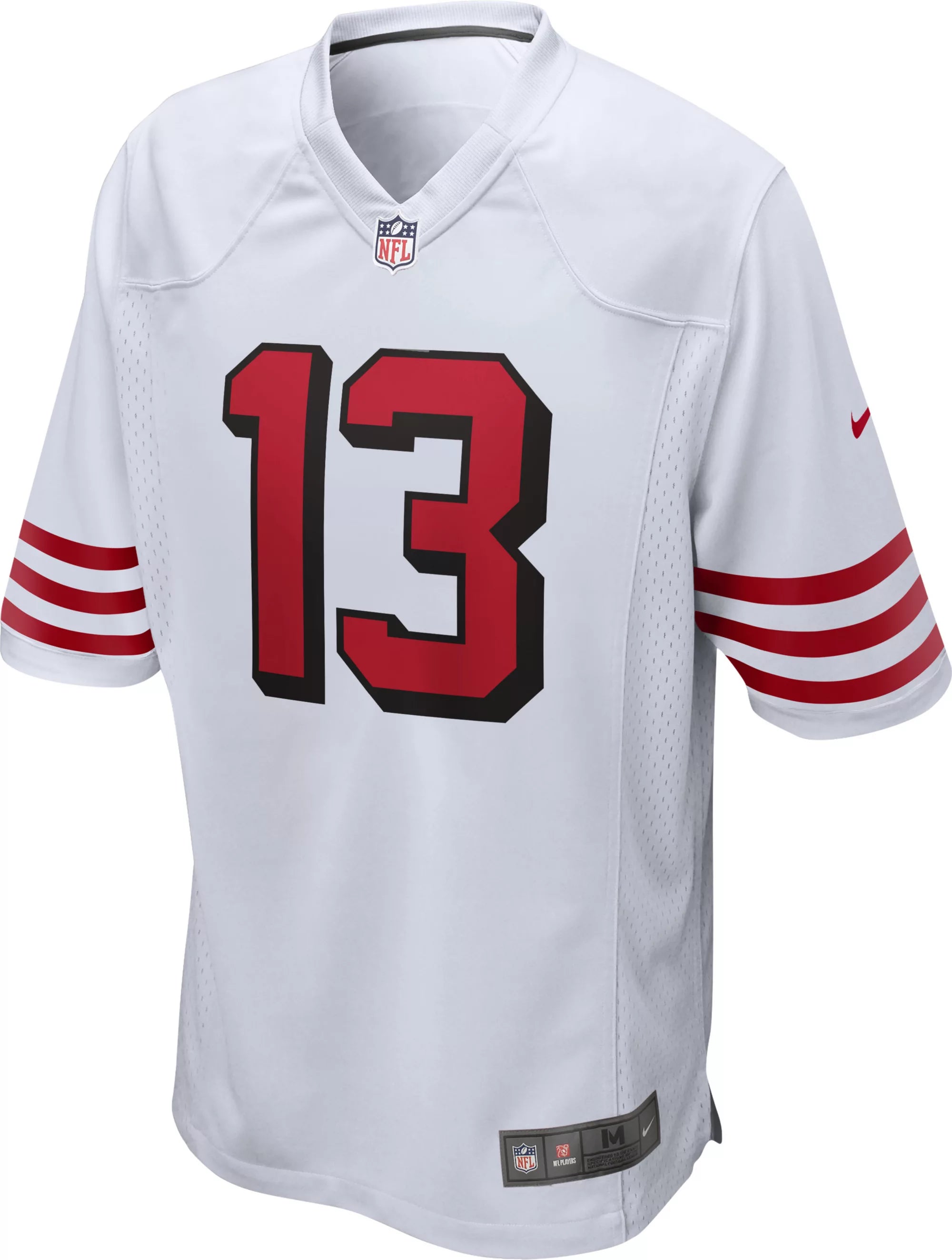 Nike Men's San Francisco 49ers Brock Purdy #13 2nd Alternate Game Jersey - White