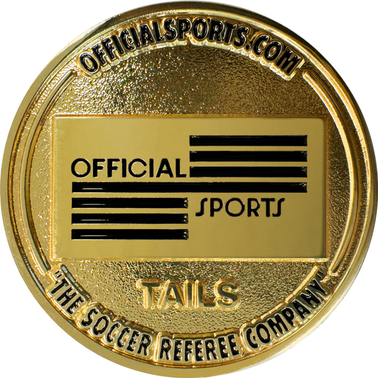 Official Sports Flag And Whistle Flip Coin