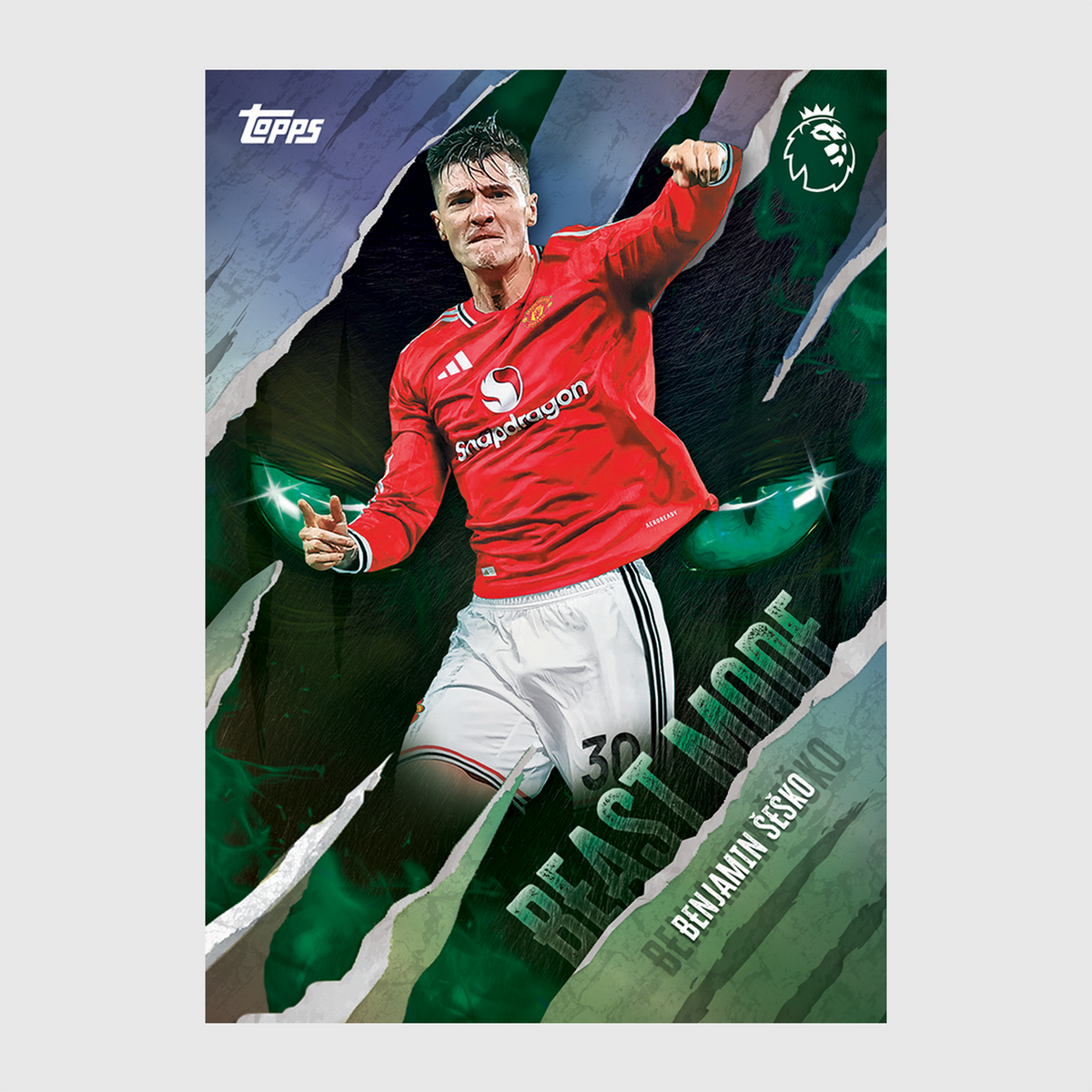 Topps 2026-27 Premier League Flagship Cards PACK (10 Cards Each)