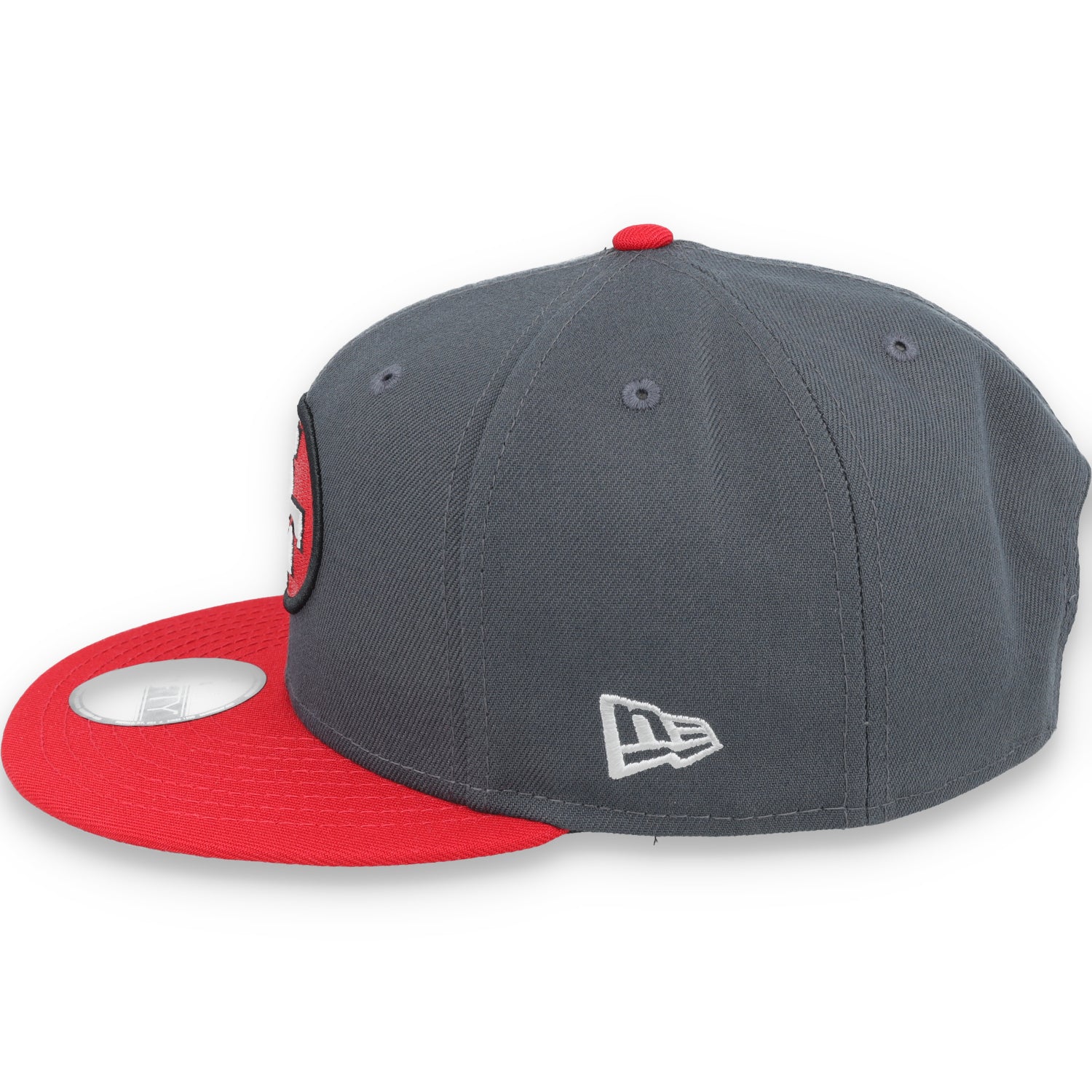 New Era San Francisco 49ers 2-Tone Color Pack 9FIFTY Snapback Hat-Grey/Scarlet/White