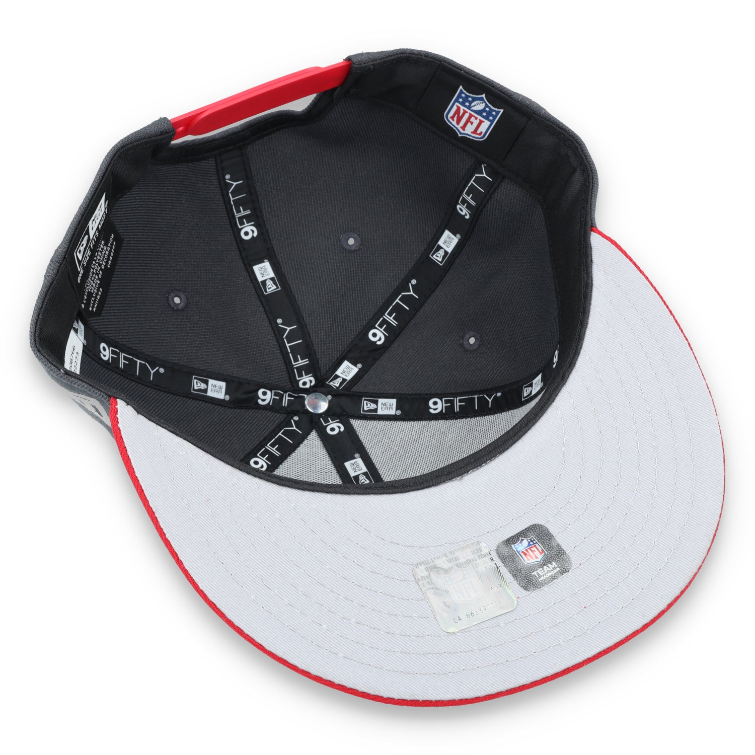 New Era San Francisco 49ers 2-Tone Color Pack 9FIFTY Snapback Hat-Grey/Scarlet/White