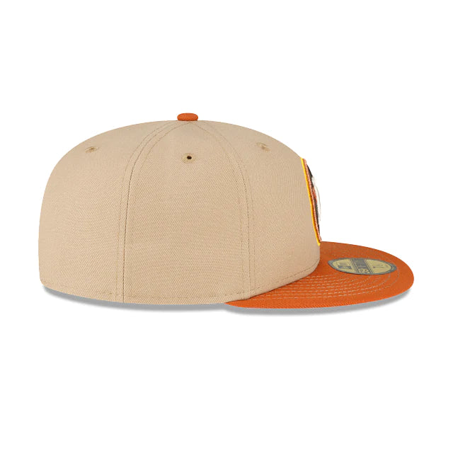 New Era Houston Astros 59FIFTY Fitted Hat-Camel
