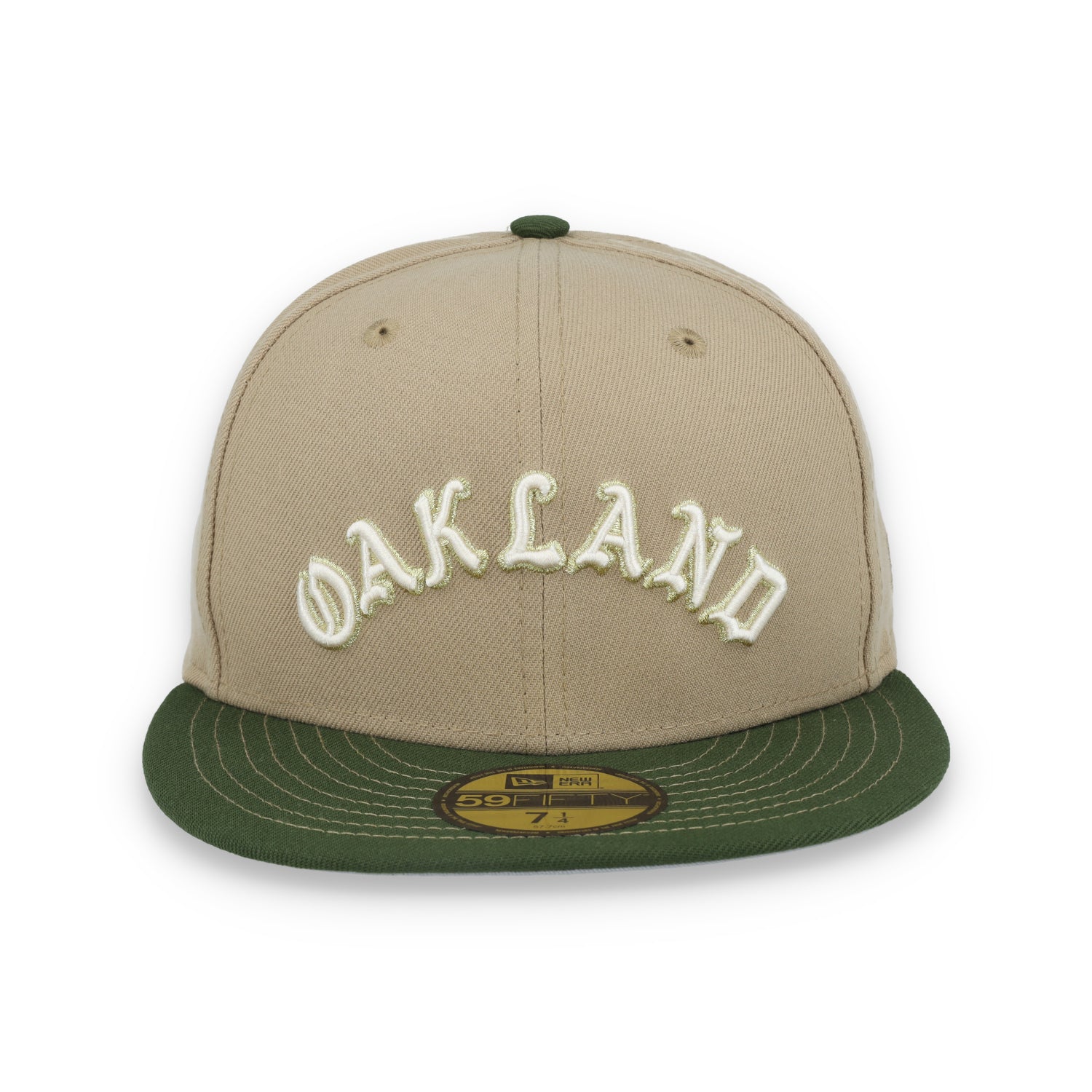New Era Oakland Athletics 59FIFTY Fitted Hat- Camel